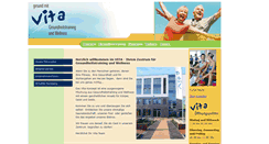 Desktop Screenshot of gesund-mit-vita.de